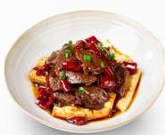 风干牛肉蒸白干